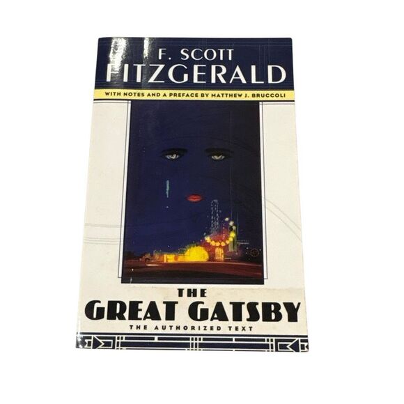 The Great Gatsby by F. Scott Fitzgerald 1995 Trade Paperback Book Very Good - Picture 1 of 6